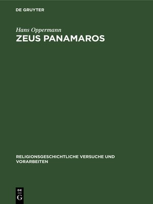 cover image of Zeus Panamaros